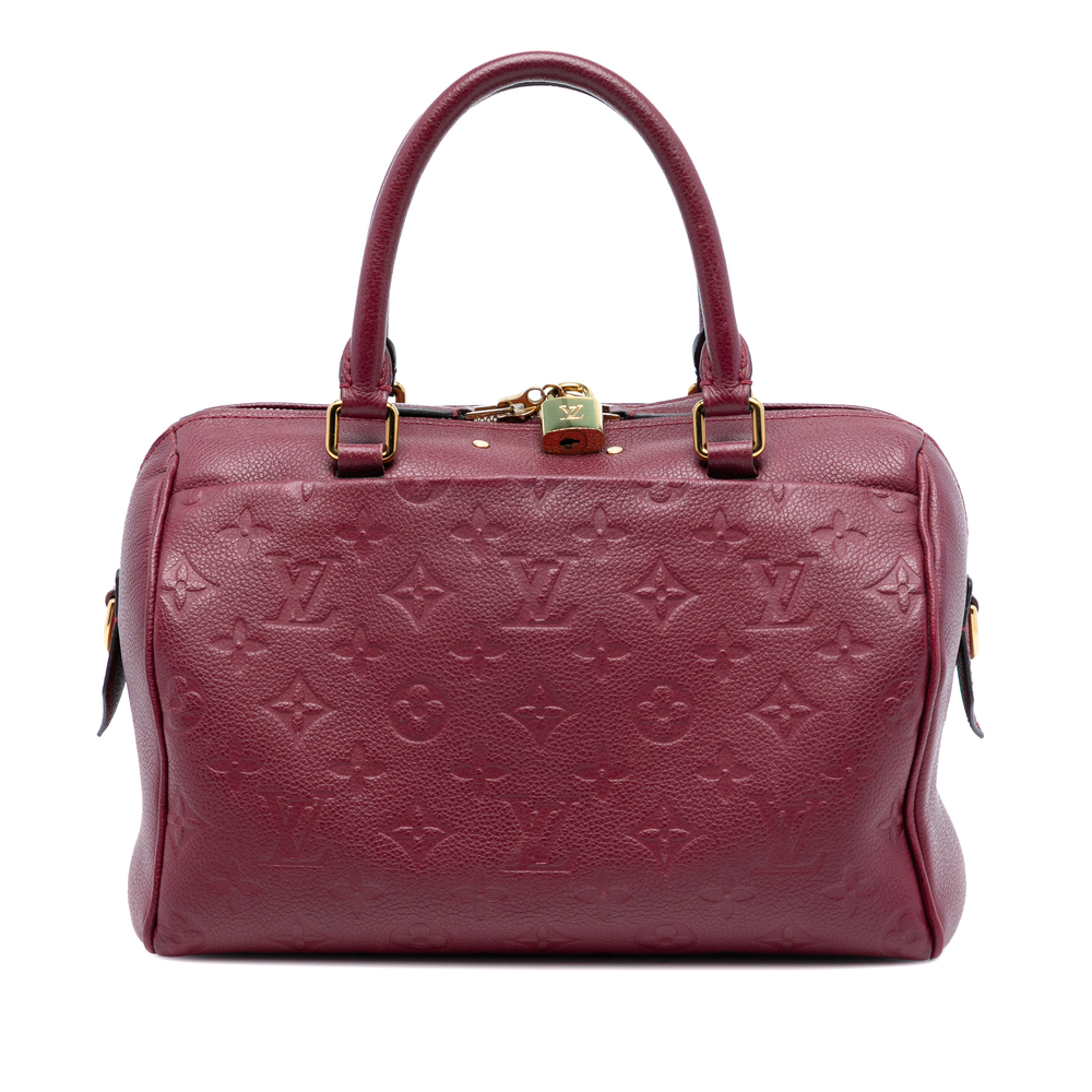 Pre-Loved Louis Vuitton Monogram Empreinte Speedy Bandouliere 25